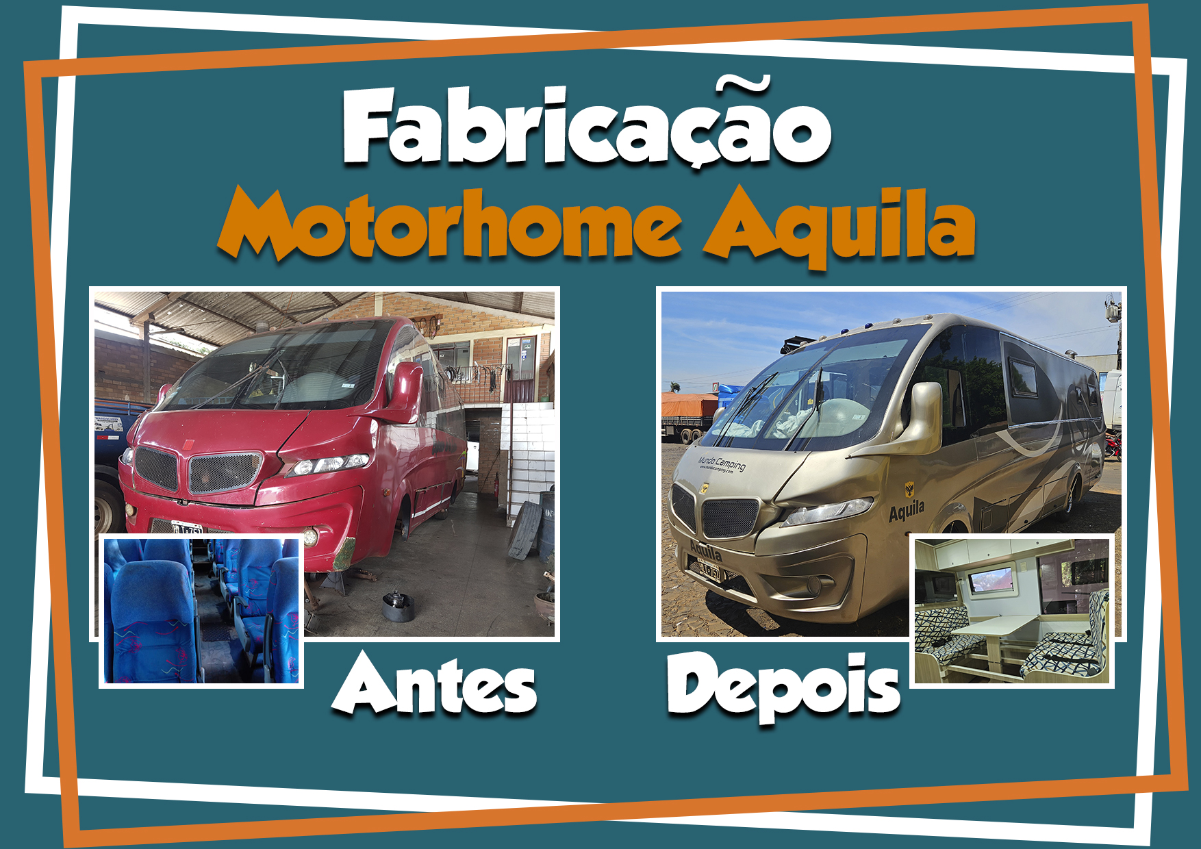 Fabricação Motorhome Aquila – Mundo Camping