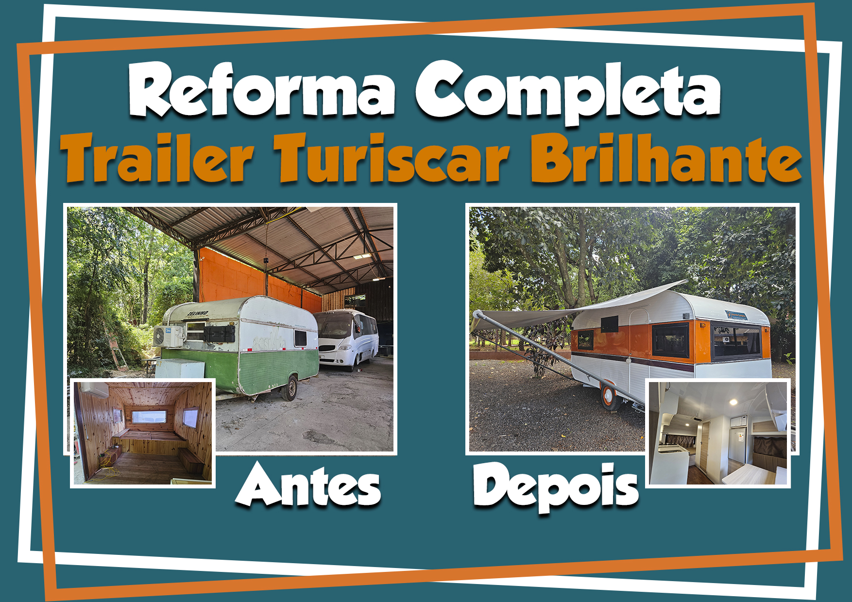Reforma Trailer Brilhante Turiscar